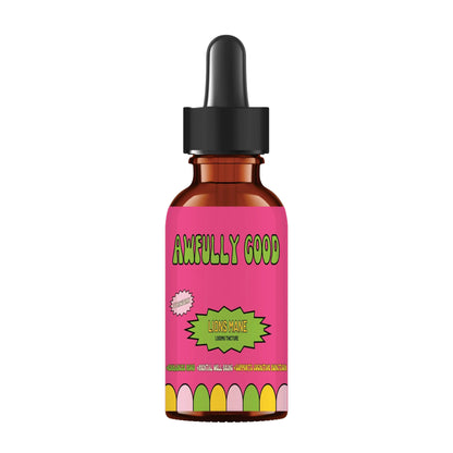 Lion's Mane Tincture (Strawberry Flavor) awfullygoodco